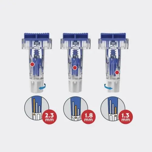 LOGISAFE Safety Lancing Device - Box (200) Medilogic