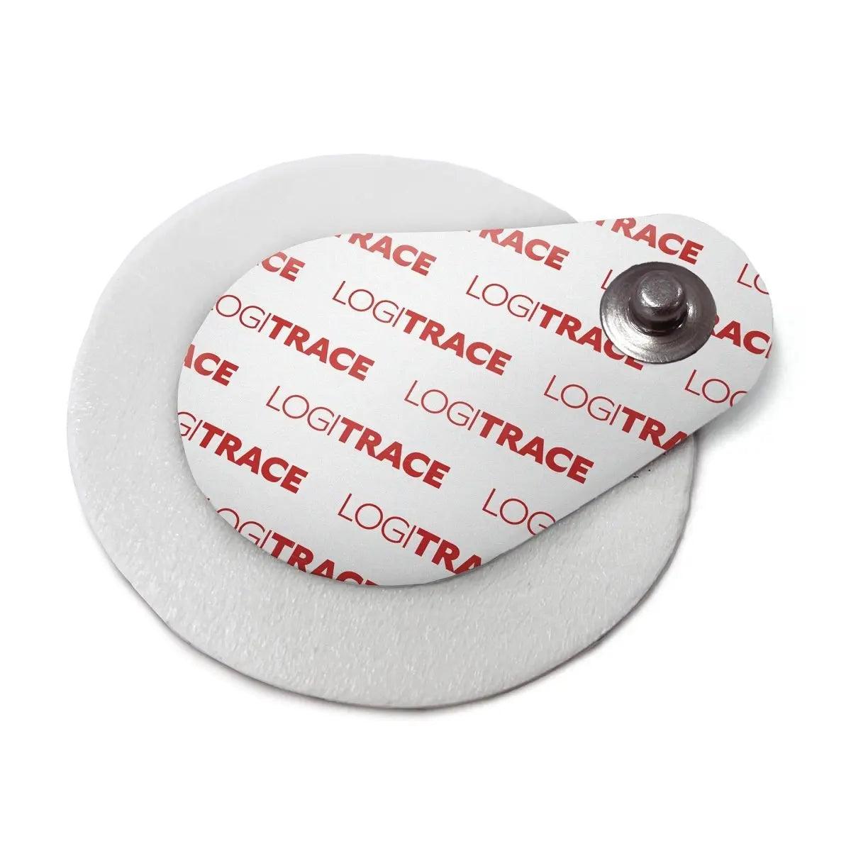 LOGITRACE Offset Stud Wet Gel ECG Electrode - Carton (500) Medilogic