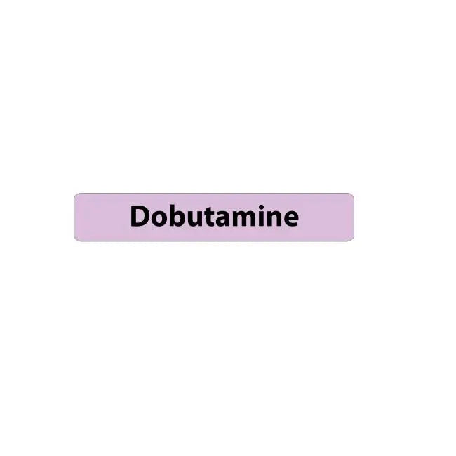 Labels - Dobutamine - 12mm x 68mm - Roll (250) OTHER