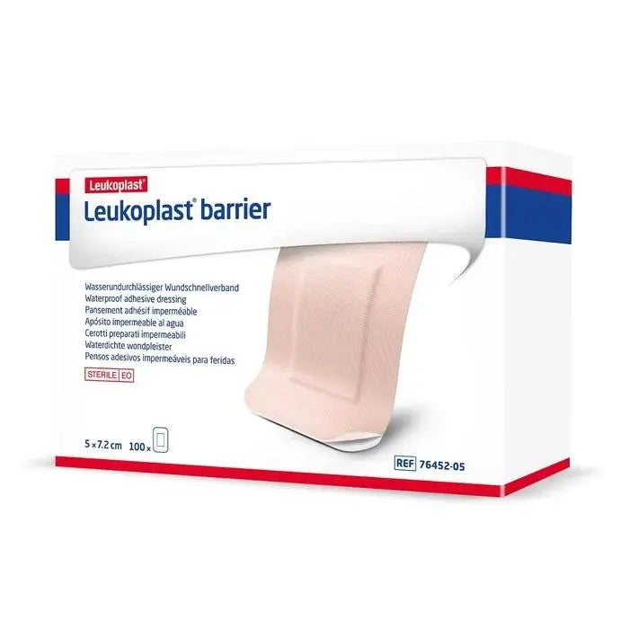 Leukoplast Barrier Dressing 5cm x 7.2cm Sterile Tan - Box (100) Essity