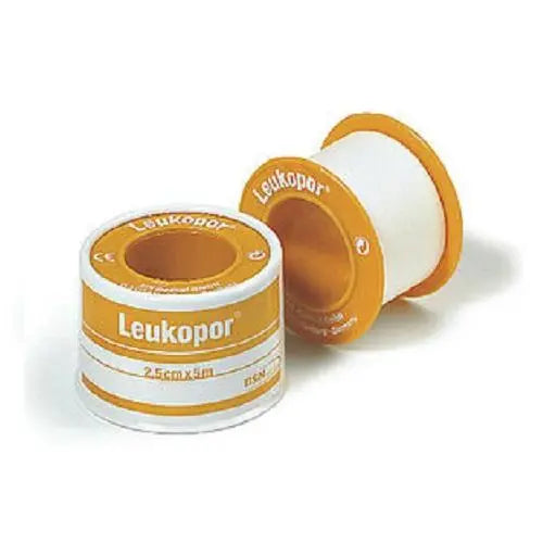 Leukopor Tape 2.5cm x 5m - Box (12) Essity