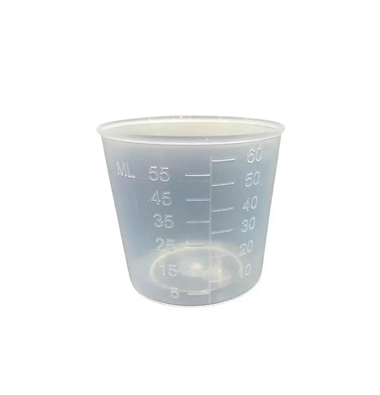 Medicine Cup 60ml Graduated Clear - (Pack 25) OTHER