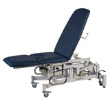 Medilogic Deluxe Electric Gynaecology Couch Navy Blue Medilogic