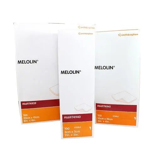 Melolin Dressing 10cm x 10cm - Box (100) Smith & Nephew