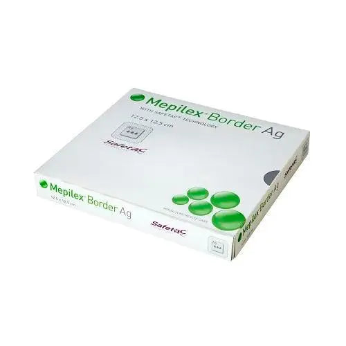 Mepilex Border AG 10cm x 10cm - Box (5) Molnlycke