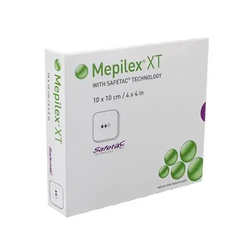 Mepilex XT 10cm x 10cm Box (5) Molnlycke