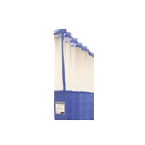 Disposable Blue Curtain 4.5m x 2.3m drop w/ Mesh - EACH Haines