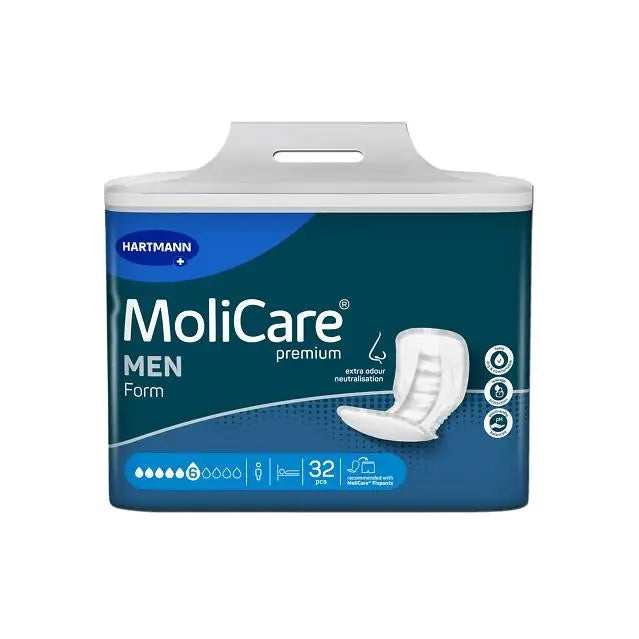 MoliCare Premium Form for Men, 6 Drops - Pack (32)