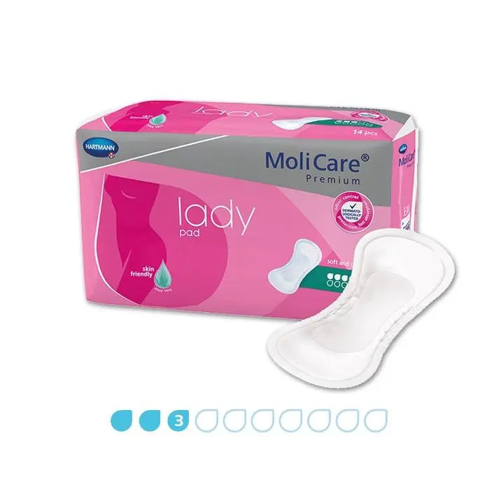 MoliCare Premium Lady Pad 3 Drops - Pack (14) Hartmann