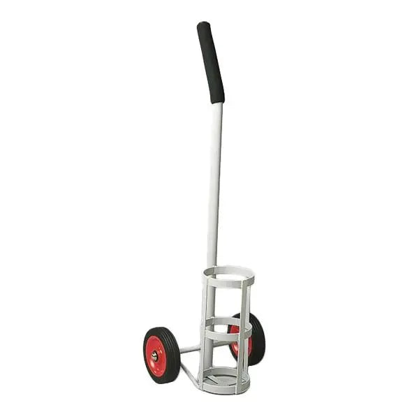 Oxygen Bottle Trolley C Size Stainless Steel (GE0040) - Each Smik