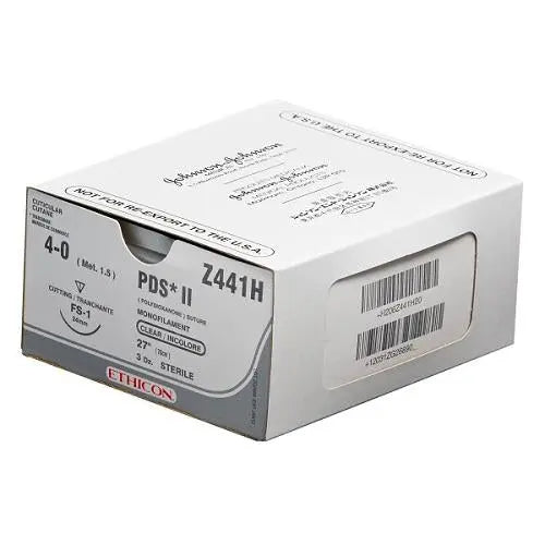 PDS (PDP423H) II Suture 3/0 70cm FS-2 19mm Box (36) Ethicon