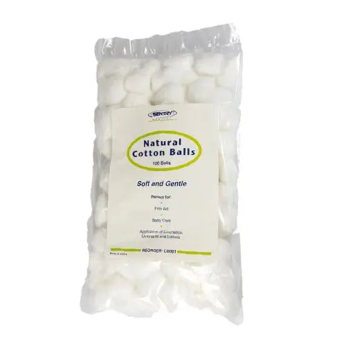 Sentry Medical Cotton Balls Small - 100/Pk Sentry Medical