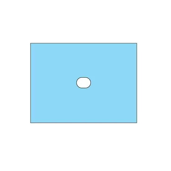 Protex 4 - Drape with Oval Aperture 45x60cm Carton (120) Multigate