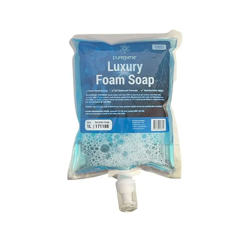 Puregiene Luxury Foam Soap 1L Manual Refill - Carton (8) OTHER