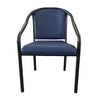 Sara Chair - Black Powdercoated Frame with Neptune Vinyl Upholstery OTHER