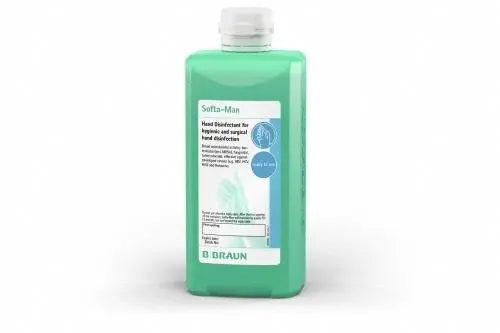 Softa-Man Liquid 500ml + Pump Hand Disinfection - Carton (20) B.Braun