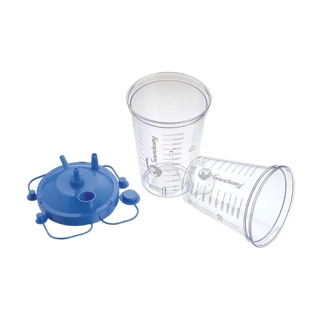 Suction Pump Canister Disposable 850ml Liberty