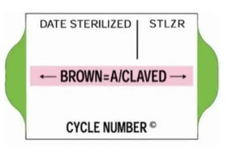 Suretrax Process Indicator Labels Green - SINGLE ROLL (700) Getinge