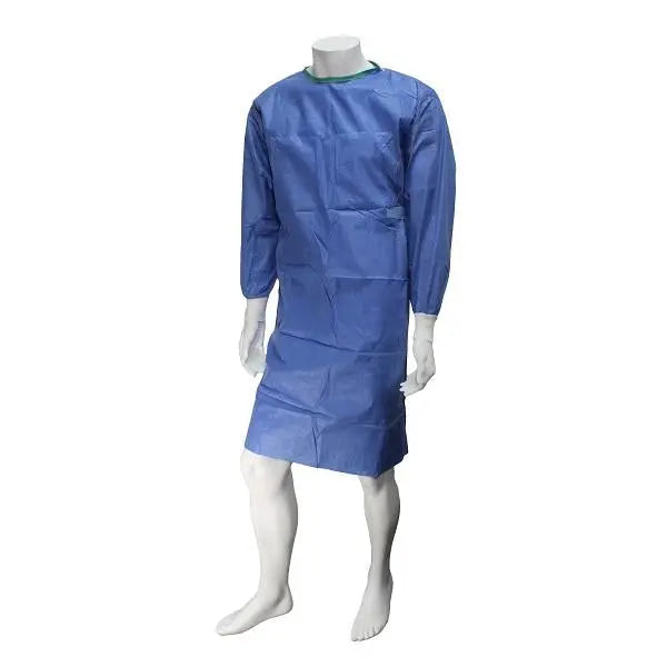 Surgical Gown Eclipse Small Blue - Carton (30) Medline