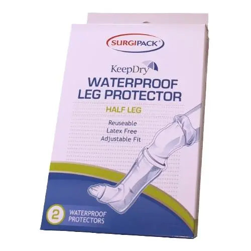 Surgipack KeepDry Waterproof Half Leg Protector - Pack (2) OTHER