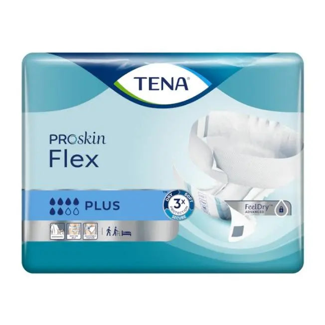 TENA Flex PROskin Plus Large - Carton (90) Tena