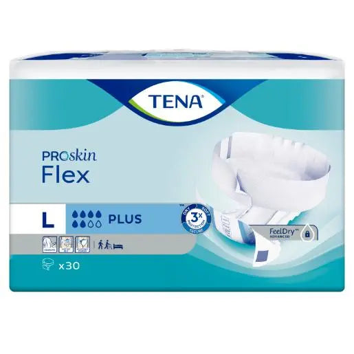 TENA Flex Plus Large - Carton (90) Tena