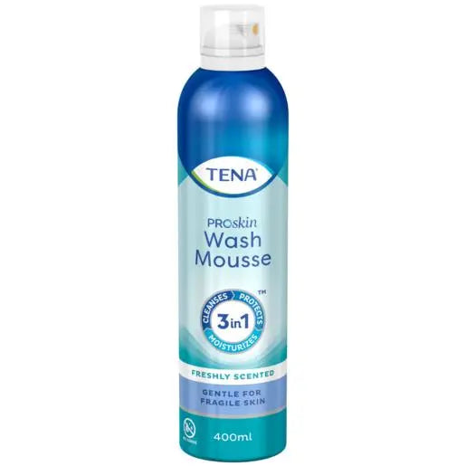 TENA PROskin Wash Mousse 400ml - Carton (15) OTHER