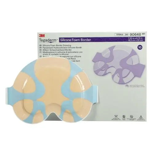 Tegaderm Silicone Foam Border Dressing 18.5cm x 22cm - Box (5) 3M