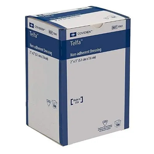 Telfa Non-Adhesive Dressing 5.1cm x 7.6cm - Box (100) Covidien