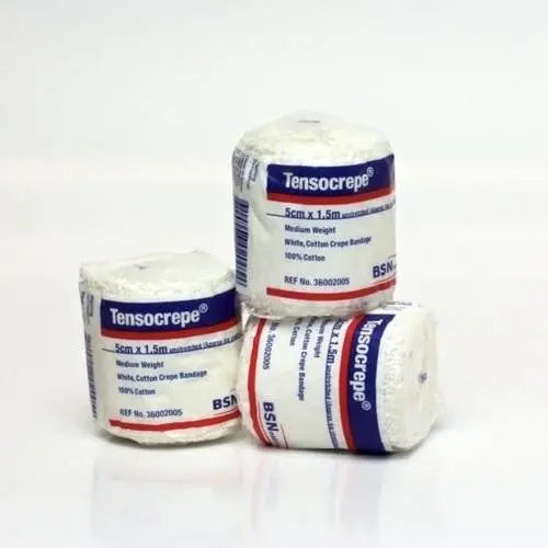 Tensocrepe Medium Bandage 15cm x 1.5m White (36002015) - Pack (12) Essity