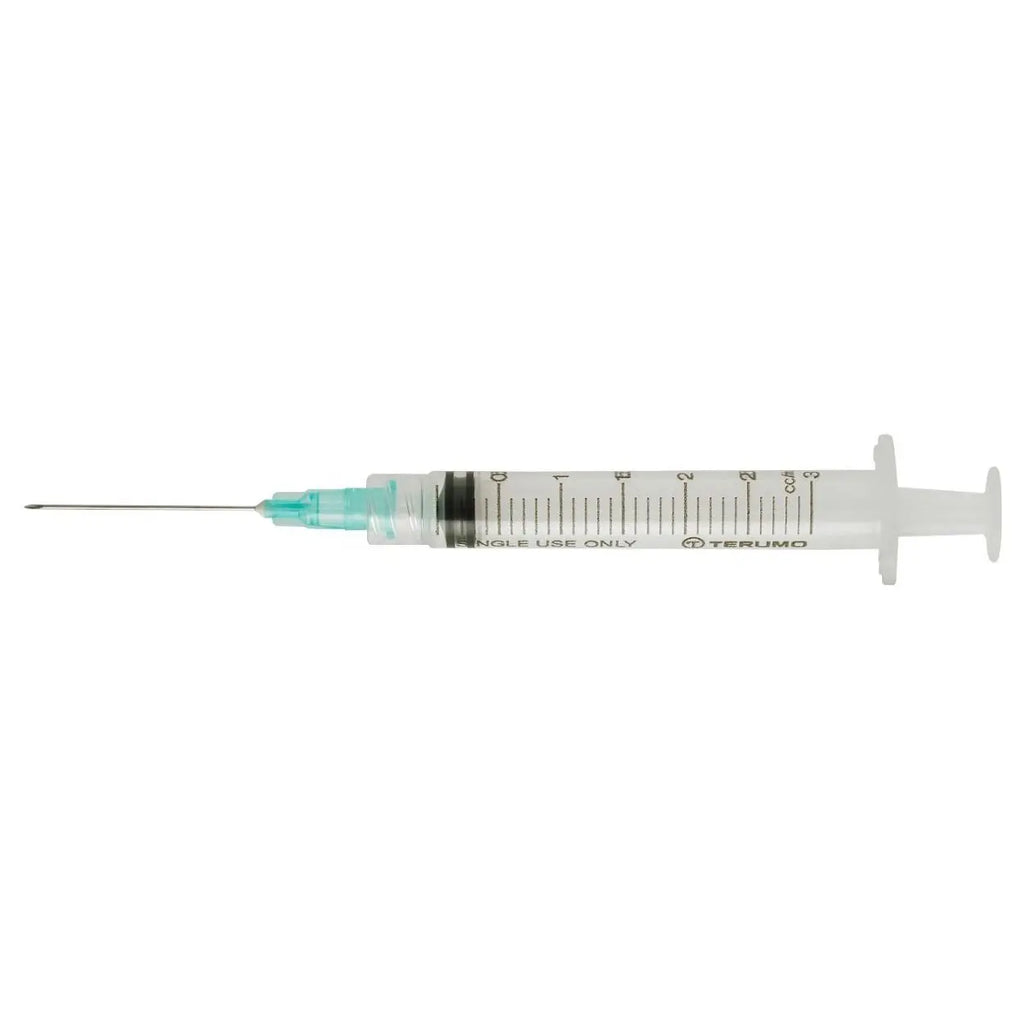 Terumo Syringe with Needle 3ml 23G x 32mm - Box (100) Terumo
