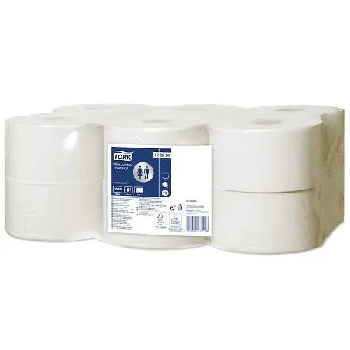 Tork Mini Jumbo Toilet Roll 170m - Pack (12) Tork