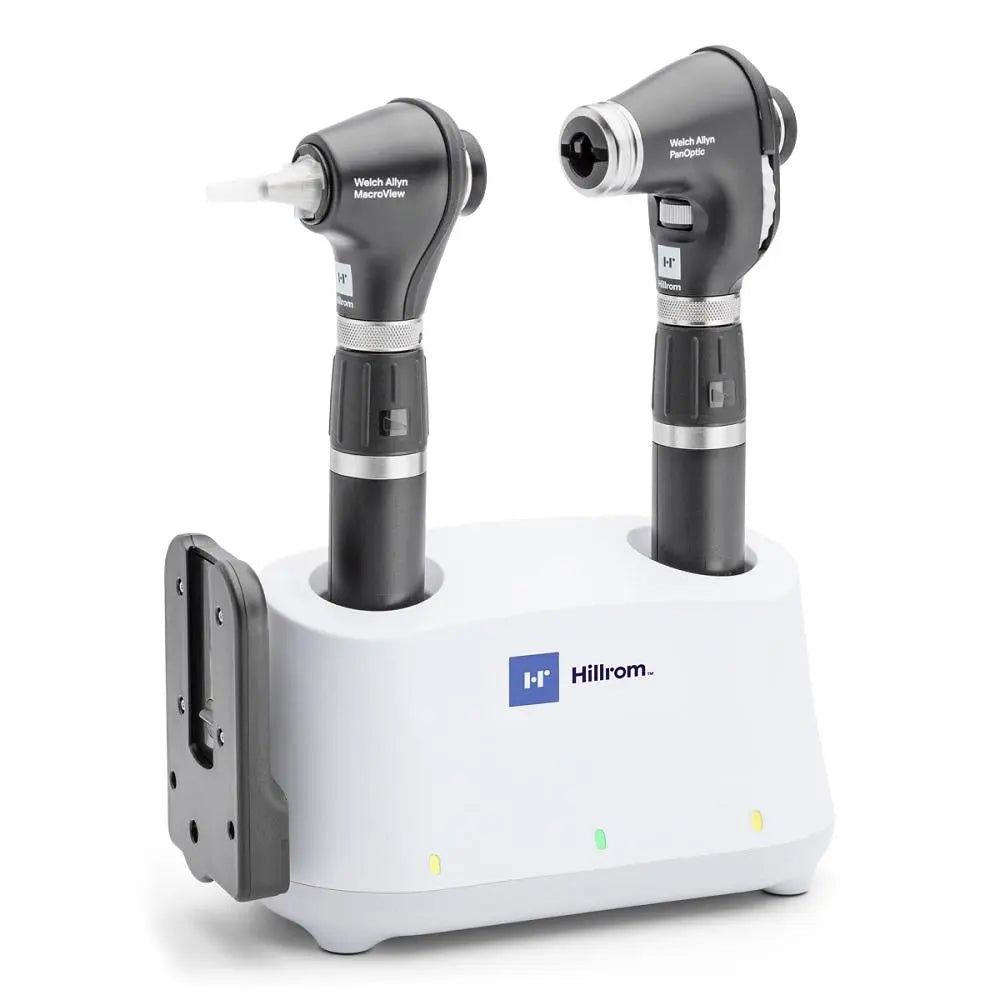 WELCH ALLYN Desk Set PanOptic Plus, Macroview iExaminer Plus, 2 x Li-ion Plus USB-C Welch Allyn