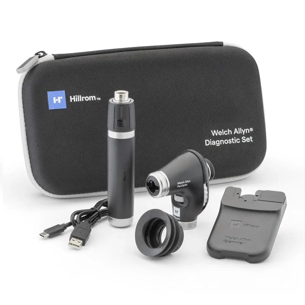 WELCH ALLYN Diagnostic Set PanOptic Plus, Li-ion Plus USB-C, iExaminer Welch Allyn
