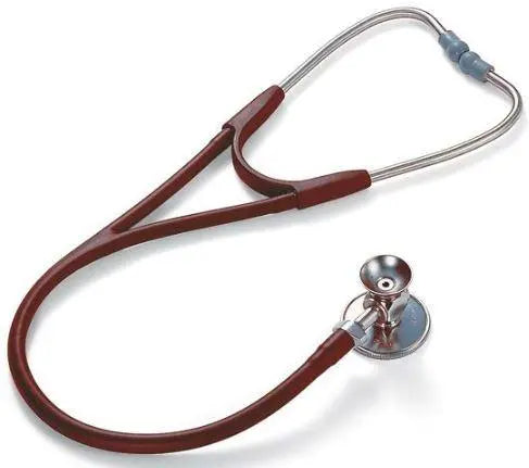 WELCH ALLYN Harvey DLX Cardiology Double Head Stethoscope - Burgundy Welch Allyn
