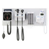 WELCH ALLYN Wall System 77716 PanOptic+ Macroview+ iExaminer, Disp, Sphyg, Suretemp Welch Allyn