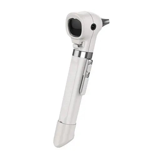 WELCH ALLYN Pocket Plus LED Otoscope with Handle & Soft Case - Vanilla/White Welch Allyn