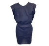 LOGICARE Patient/X-Ray Gown X-Large Navy Blue - Carton (100) Medilogic