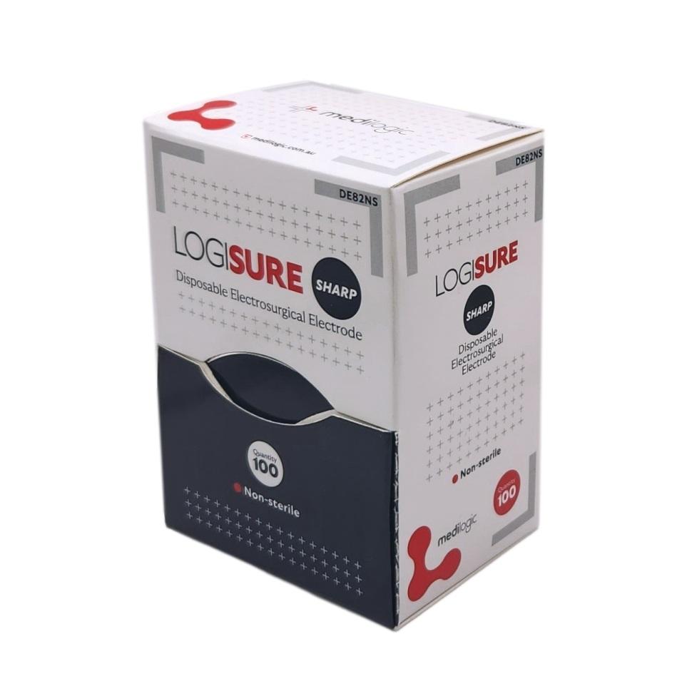 LOGISURE Electrosurgical Tips Sharp Non-Sterile - Box (100)
