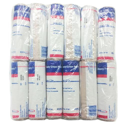 Handycrepe Heavy Bandage Tan 7.5cm x 2.3m (73050-12) - Pack (12)
