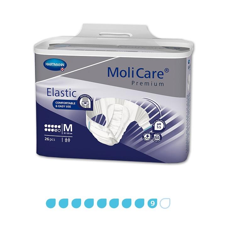 MoliCare Premium Elastic Slip Medium, 9 Drops - Pack (26)