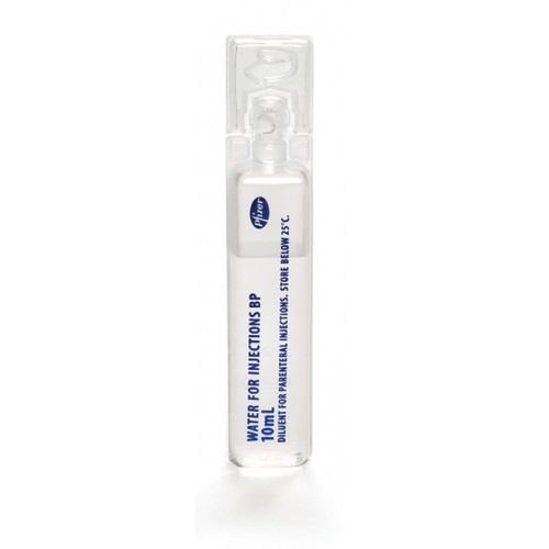 Water for Injection 10mL - Box (50) (F000060958)