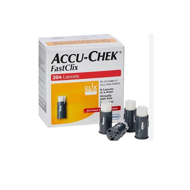 Accu-Chek FastClix Lancet - Box (204)