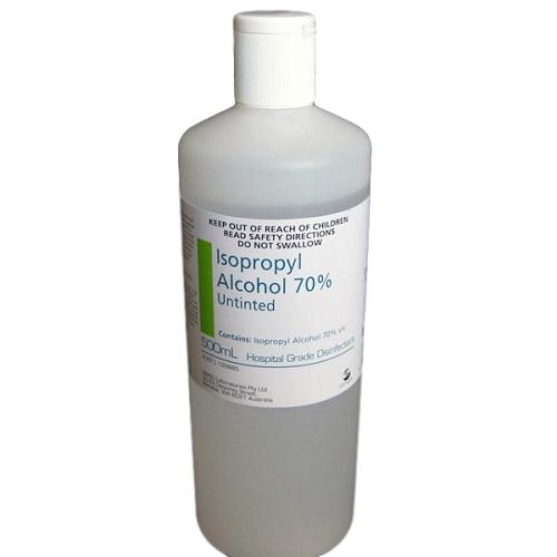 Alcohol 70% 500ml Untinted Non-Sterile