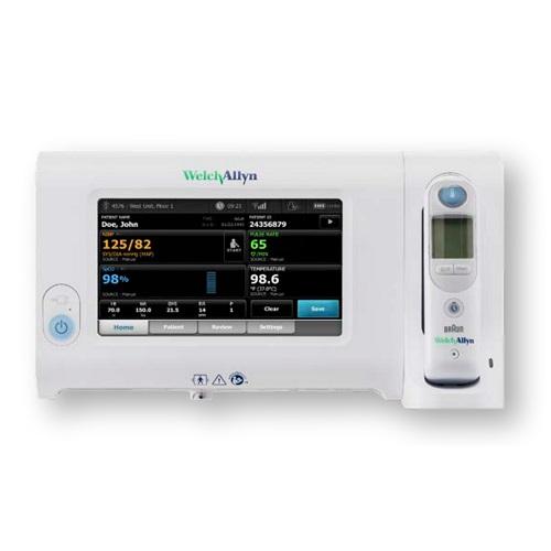 WELCH ALLYN Connex Spot Monitor with SureBP NIBP/Nonin SpO2/PRO 6000 Ear Thermometer
