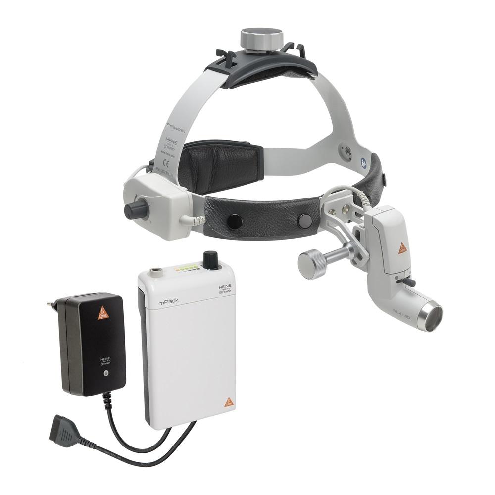 HEINE ML4 LED Headlight with mPack Wireless Operation