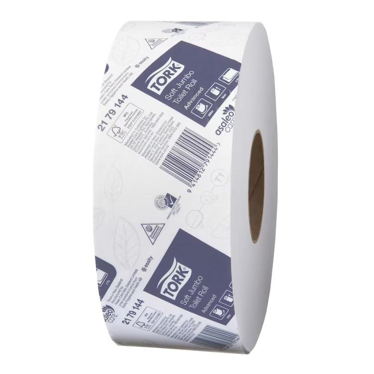 Tork Soft Jumbo Toilet Roll, 2 ply, 300m x 6 rolls