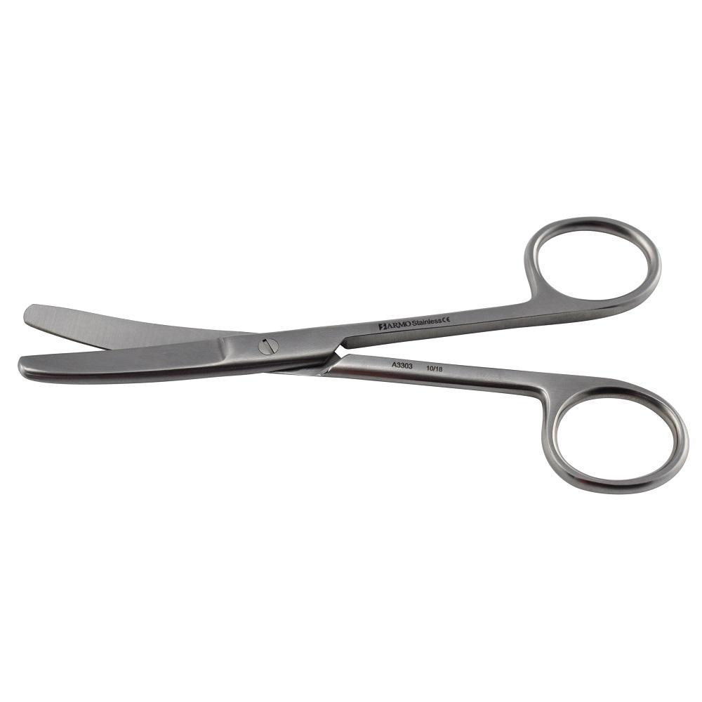 Surgical Scissors Blunt/Blunt Curved 13cm ARMO