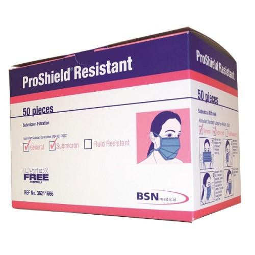 Proshield Resistant Surgical Mask with Ties (36211666) - Box (50)