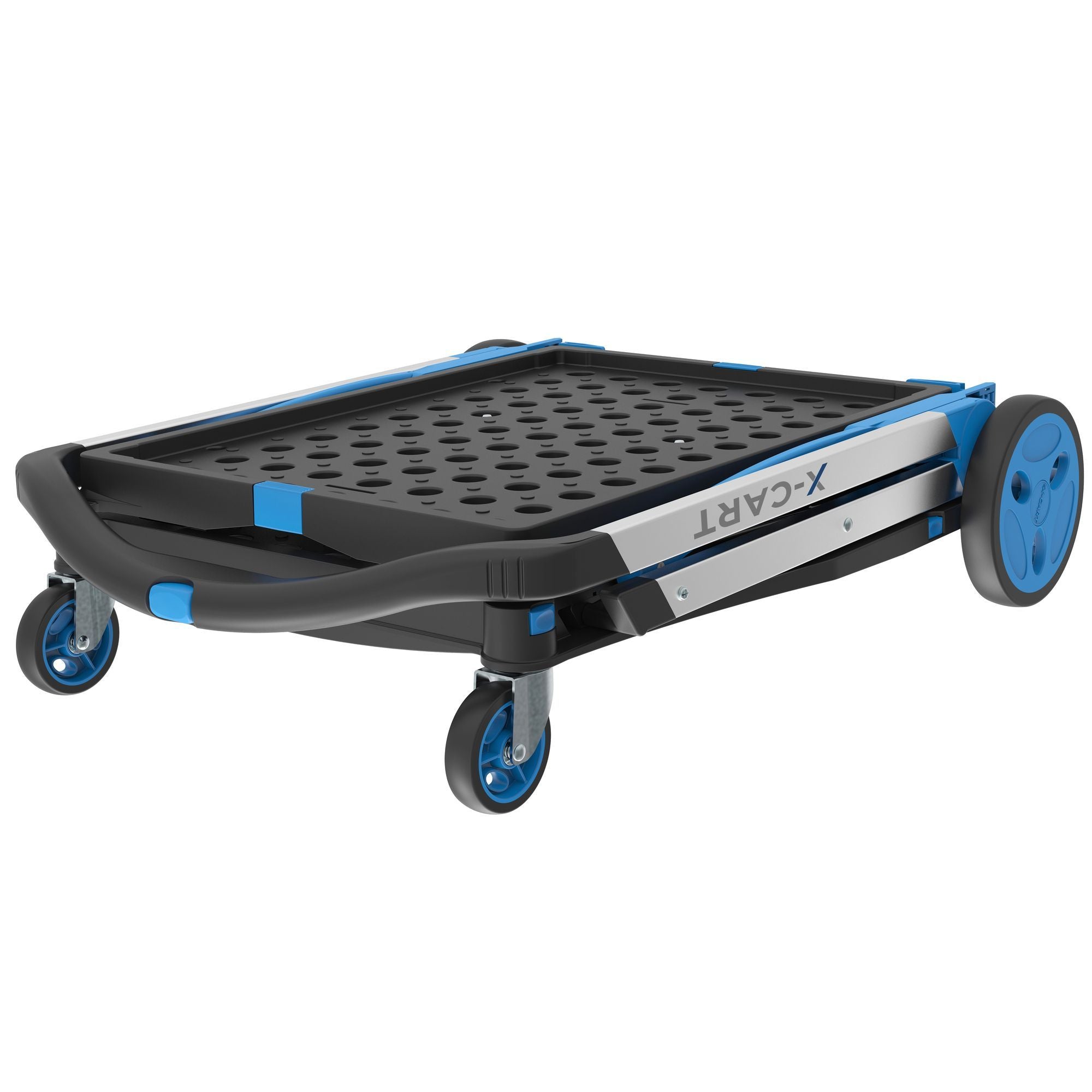 V-Cart Folding Trolley with Folding Basket